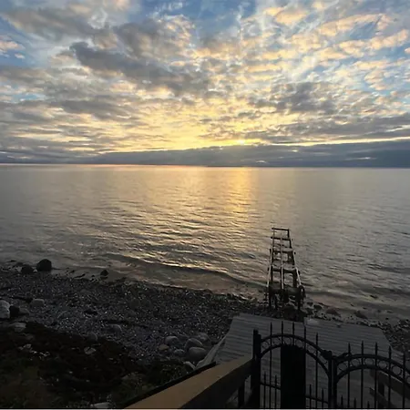 Front In Samso With House Sea View